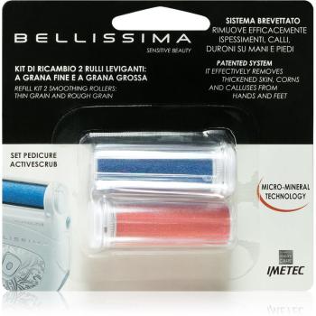 Bellissima Rollers Kit For 5412 náhradní nástavce pro elektrický pilník na chodidla 2 ks