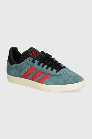 Sneakers boty adidas Originals Gazelle MLS zelená barva, IH2626