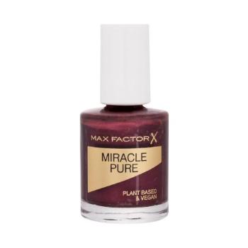 Max Factor Miracle Pure 12 ml lak na nehty pro ženy 373 Regal Garnet