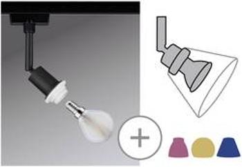 Svítidla do lištových systémů (230 V) URail E14 Paulmann černá (matná)