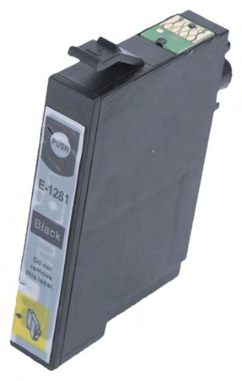 EPSON T1281 (C13T12814011) - kompatibilní cartridge, černá, 12ml