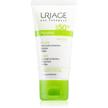 Uriage Hyséac Fluid SPF 50+ matující fluid s hydratačním účinkem SPF 50+ 50 ml