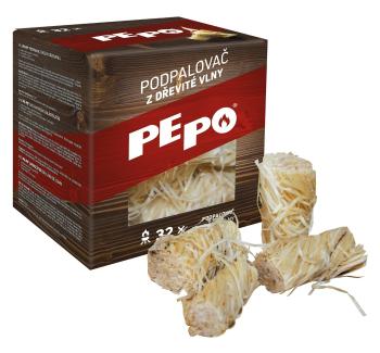PE-PO podpalovač z dřevité vlny 32 ks PEPO