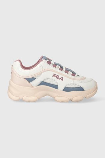 Dětské sneakers boty Fila STRADA DREAMSTER CB bílá barva