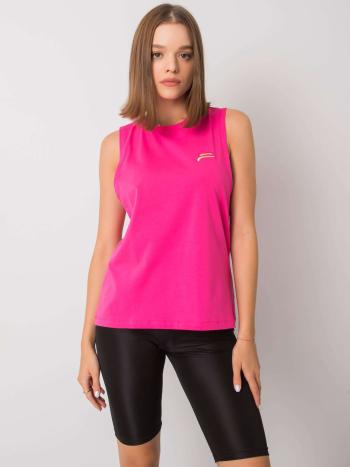 FUCHSIOVÝ DÁMSKÝ SPORTOVNÍ TOP TK-FF-TP-464621.60P-FUCHSIA Velikost: L