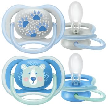 Philips Avent Šidítko Ultra air Pastel 6-18m chlapec 2 ks