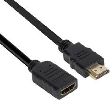 HDMI prodlužovací kabel club3D [1x HDMI zástrčka - 1x HDMI zásuvka] černá 3.00 m