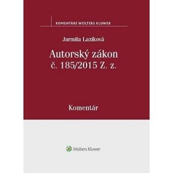 Autorský zákon č. 185/2015 Z. z (978-80-8168-880-5)