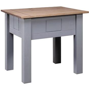 Noční stolek šedý 50,5 x 50,5 x 52,5 cm borovice řada Panama  (282674)