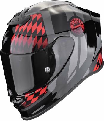 Scorpion EXO-R1 EVO AIR FC BAYERN Black/Red XS Přilba