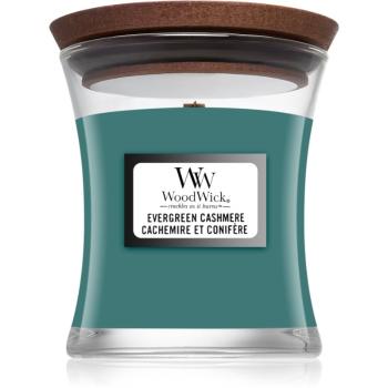 Woodwick Evergreen Cashmere vonná svíčka 85 g