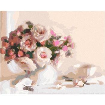 Malování podle čísel - Růže a šálek čaje (HRAmal00837nad)