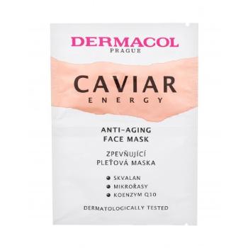 Dermacol Caviar Energy 2x8 ml pleťová maska na všechny typy pleti; proti vráskám; výživa a regenerace pleti; zpevnění a lifting pleti