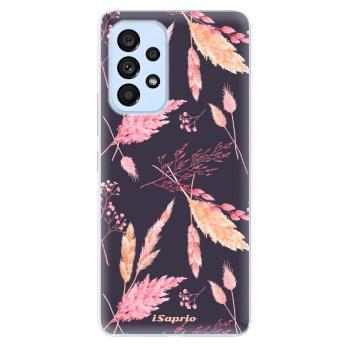 Odolné silikonové pouzdro iSaprio - Herbal Pattern - Samsung Galaxy A73 5G