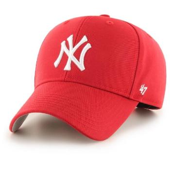 47 MLB NEW YORK YANKEES RAISED BASIC MVP Klubová kšiltovka, červená, velikost UNI