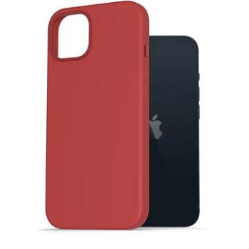 AlzaGuard Magnetic Silicone Case pro iPhone 13 červené (AGD-PCMS0005R)