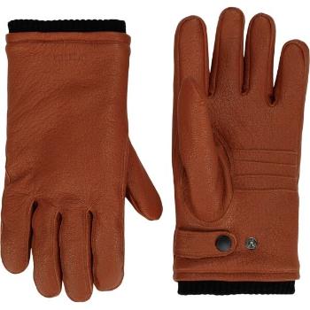 Bula BULA LEATHER GLOVES Pánské rukavice, hnědá, velikost