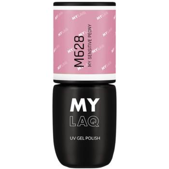 MYLAQ UV Gel Polish gelový lak na nehty odstín My Nude Dots 5 ml