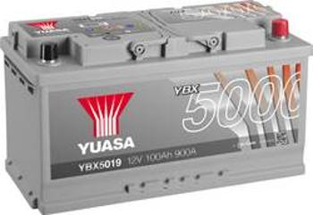 Autobaterie Yuasa YBX5019, 12 V, 100 Ah, T1 N/A