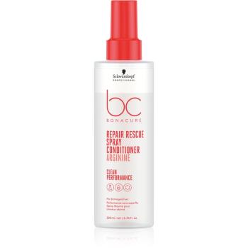 Schwarzkopf Professional BC Bonacure Repair Rescue bezoplachový kondicionér ve spreji pro suché a poškozené vlasy 200 ml