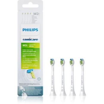 Philips Sonicare Optimal White Compact HX6074/27 náhradní hlavice pro zubní kartáček mini 4 ks