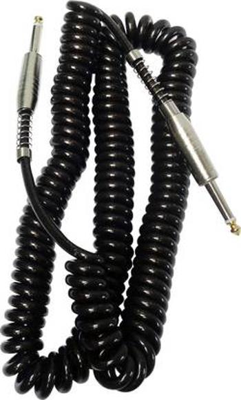 Kabel MSA Musikinstrumente SKA6, [1x jack zástrčka 6,3 mm - 1x jack zástrčka 6,3 mm], 6.00 m, černá