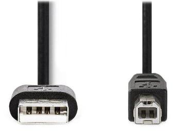 Nedis CCGT60100BK30 - USB 2.0 kabel | Zástrčka A – USB-B Zástrčka | 3 m | Černá barva