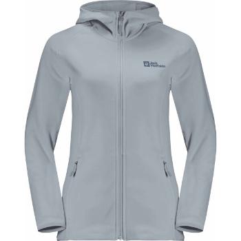 Jack Wolfskin BAISELBERG HOODED FZ W Dámská fleecová bunda, světle modrá, velikost