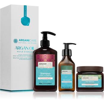 Arganicare Argan Oil & Shea Butter dárková sada(pro hydrataci a lesk)