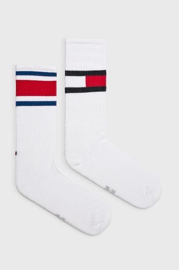 Dětské ponožky Tommy Hilfiger ( 2-pak) bílá barva