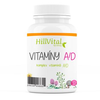 HillVital | Vitamín A - D - pokožka, nehty a vlasy 100 ks