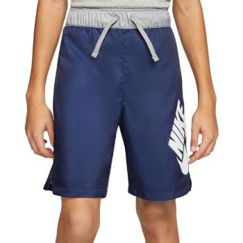 Nike SPORTSWEAR Chlapecké šortky, tmavě modrá, velikost M