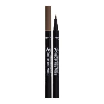 Rimmel London Brow Pro Micro 24HR Precision-Stroke Pen 1 ml tužka na obočí pro ženy 001 Blonde