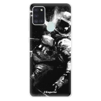 Odolné silikonové pouzdro iSaprio - Astronaut 02 - Samsung Galaxy A21s