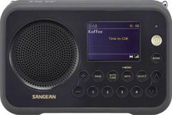 Přenosné rádio Sangean DPR-76, černá