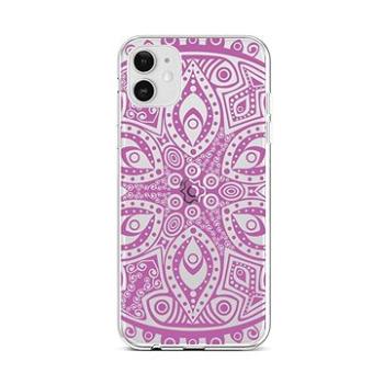 TopQ iPhone 12 silikon Violet Mandala 55304 (Sun-55304)