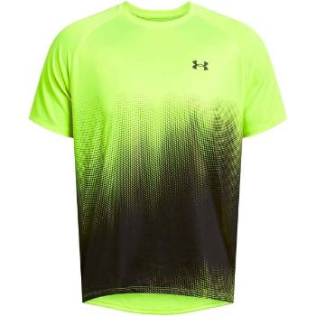 Under Armour TECH FADE Pánské tričko, reflexní neon, velikost