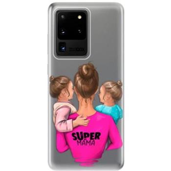 iSaprio Super Mama - Two Girls pro Samsung Galaxy S20 Ultra (smtwgir-TPU2_S20U)