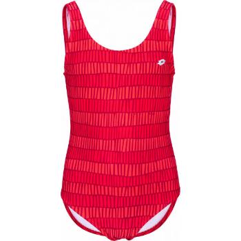 Lotto AZURA Dívčí jednodílné plavky, červená, velikost 164-170