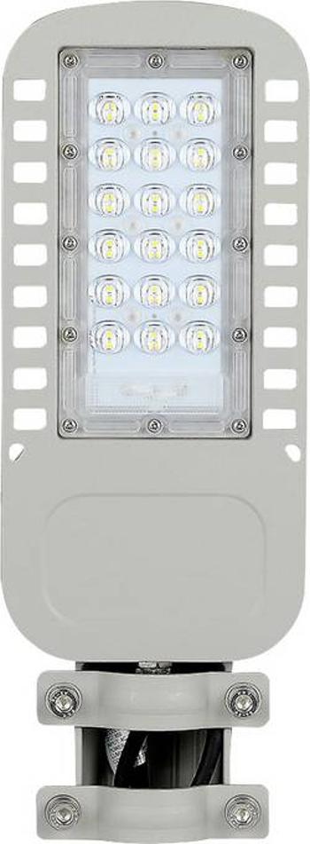 Venkovní LED reflektor V-TAC VT-34ST 6400K 957, pevně vestavěné, 30 W, hliník, světle šedá