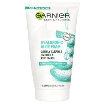 Garnier Skin Naturals Hyaluronic Aloe Foam 150 ml čisticí pěna pro ženy na normální pleť; na rozjasnění pleti; na citlivou a podrážděnou pleť