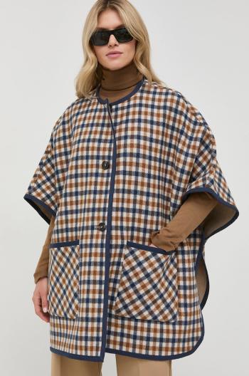 Oboustranný vlněný kabát Weekend Max Mara oversize