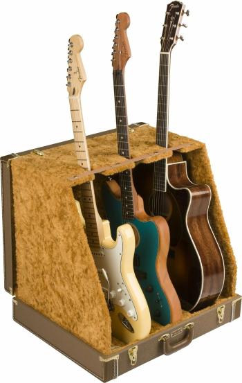 Fender Classic Series Case Stand 3 Brown Stojan pro více kytar