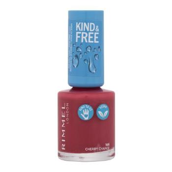 Rimmel London Kind & Free 8 ml lak na nehty pro ženy 166 Cherry Chance