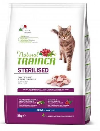 Trainer Natural Cat Sterilised drůbeží maso 3 kg
