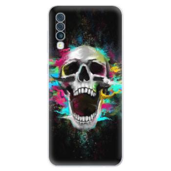 Odolné silikonové pouzdro iSaprio - Skull in Colors - Samsung Galaxy A50