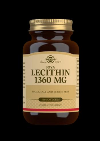 Solgar Lecitin 1360 mg 100 kapslí