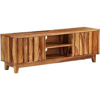TV stolek z masivního sheeshamového dřeva 118x30x40 cm (246204)