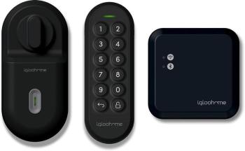 Igloohome Bezklíčový chytrý zámek Retrofit Lock + Keypad + Wi-Fi Bridge (Bundle)