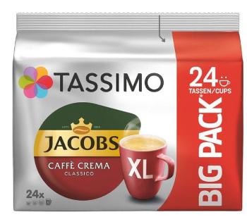 Tassimo Jacobs Caffè Crema Classico XL 24 kapslí